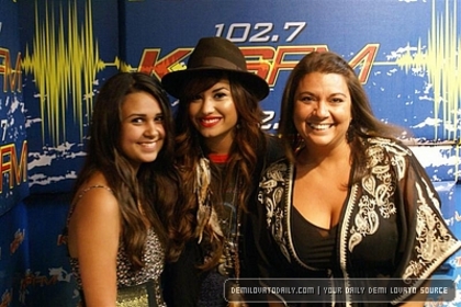 Demi (15) - Demi - July 21 - Visits 1027 KIIS FM