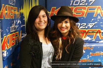 Demi (16) - Demi - July 21 - Visits 1027 KIIS FM