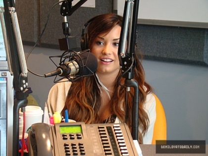 Demi (3) - Demi - July 22 - Visits IHeartRadio Studios