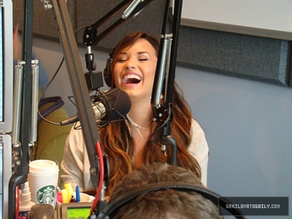 Demi (5) - Demi - July 22 - Visits IHeartRadio Studios