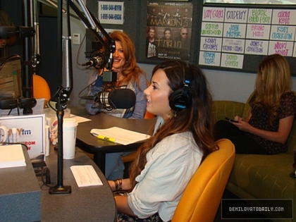 Demi (7) - Demi - July 22 - Visits IHeartRadio Studios