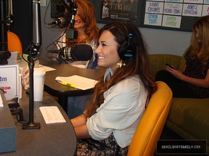 Demi (8) - Demi - July 22 - Visits IHeartRadio Studios