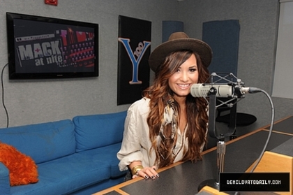 Demi (7) - Demi - July 25 - Visits Y100 Miami Studios