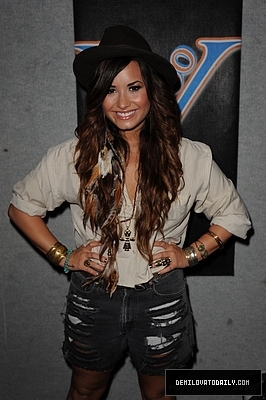 Demi (9) - Demi - July 25 - Visits Y100 Miami Studios