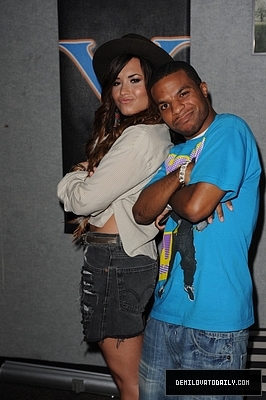 Demi (13) - Demi - July 25 - Visits Y100 Miami Studios