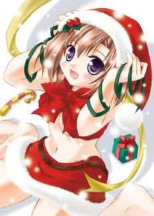 cvb cvb - Anime girl christmas