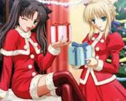 gffb - Anime girl christmas