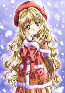 vbcbcf - Anime girl christmas