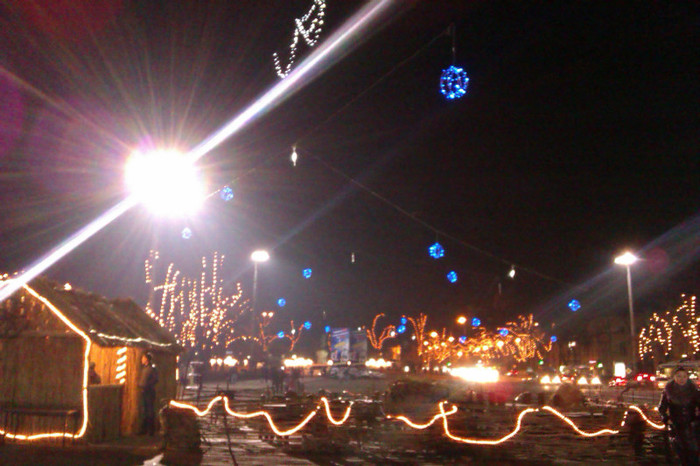 Piata Marii Adunari Nationale - Chisinau-iarna