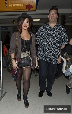 Demi (12) - Demi - September 21 - Arrives into LAX Airport
