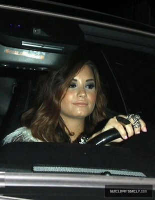 Demi (1) - Demi - September 30 - Leaving the Chateau Marmont in West Hollywood CA