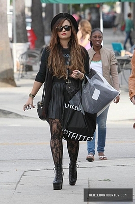 Demz (13) - Demi - October 4 - Shopping with a friend in Studio City CA