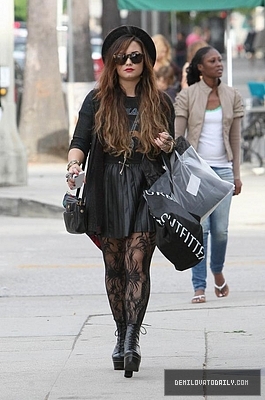 Demz (14) - Demi - October 4 - Shopping with a friend in Studio City CA