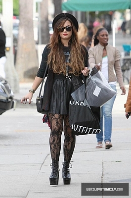 Demz (15) - Demi - October 4 - Shopping with a friend in Studio City CA