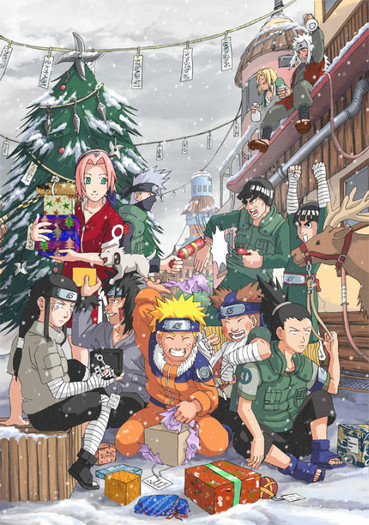Naruto__Christmas_by_Risachantag - 00 MERY CHRISTMAS 00