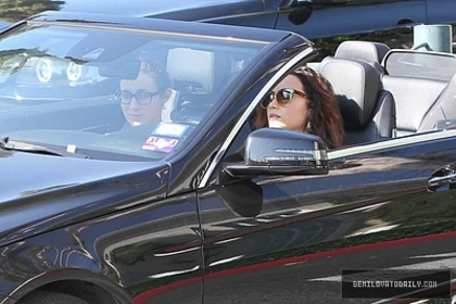 Demitzu (24) - Demi - October 17 - Leaves the BCBG Max Azria boutique in Beverly Hills CA