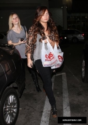 Demitzu (21) - Demi - October 29 - Leaving a CVS Pharmacy in Los Angeles CA