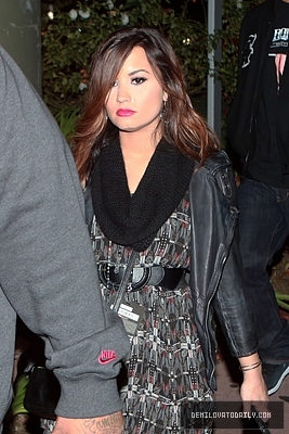 Demi - Demi - October 30 - Heads to the Universal Studios Hollywood Horror Nights in Los Angeles CA