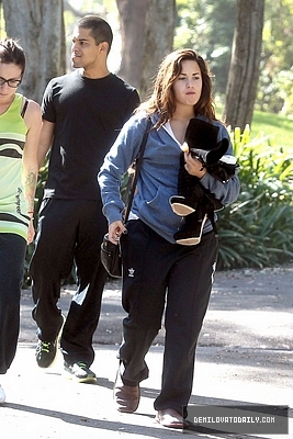 Demz (1) - Demi - November 1 - Leaving a private residence in Los Angeles CA
