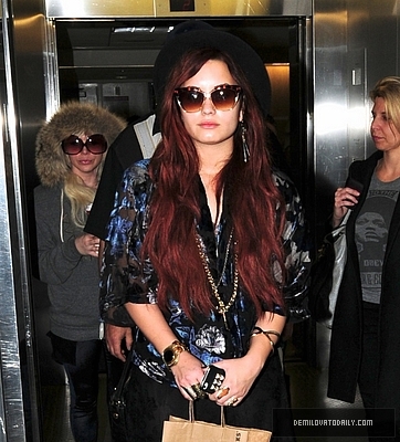 Demi (10) - Demi - December 12 - Arrives into LAX Airport