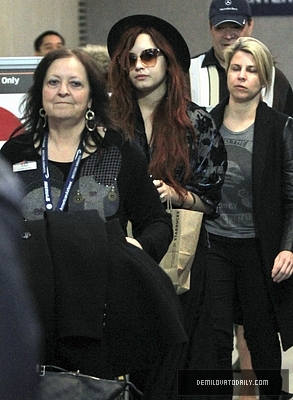 Demi (23) - Demi - December 12 - Arrives into LAX Airport