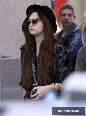 Demi (25) - Demi - December 12 - Arrives into LAX Airport