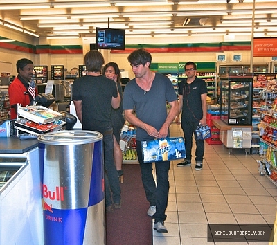 Demz (24) - Demi - August 19 - Gets some Red Bull at 7-Eleven in Studio City CA