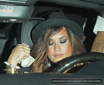 Demitzu (23) - Demi - July 20 - Leaves the Sunset Tower in Los Angeles CA