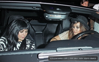 Demitzu (31) - Demi - July 20 - Leaves the Sunset Tower in Los Angeles CA