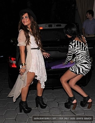 Demitzu (40) - Demi - July 20 - Leaves the Sunset Tower in Los Angeles CA