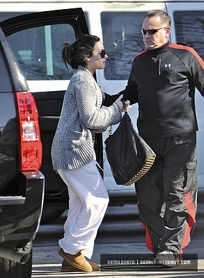 Demitzu (15) - Demi - February 2 - Arrives to ANJED Center in Santa Monica CA