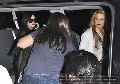 Demitzu (15) - Demi - March 14 - Arrives at LAX Airport