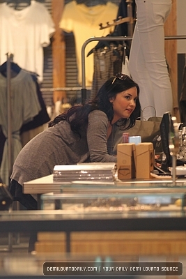 Demitzu (1) - Demi - March 16 - Shopping at Nordstrom in West Hollywood Ca
