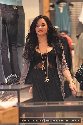 Demitzu (2) - Demi - March 16 - Shopping at Nordstrom in West Hollywood Ca