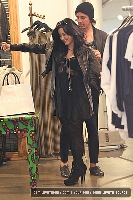 Demitzu (3) - Demi - March 16 - Shopping at Nordstrom in West Hollywood Ca