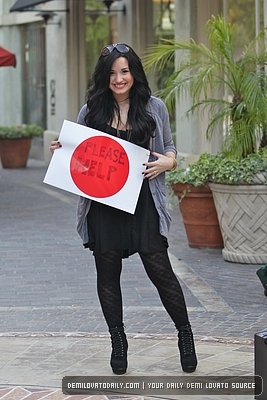 Demitzu (9) - Demi - March 16 - Shopping at Nordstrom in West Hollywood Ca