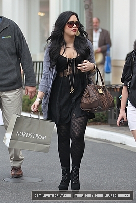 Demitzu (12) - Demi - March 16 - Shopping at Nordstrom in West Hollywood Ca