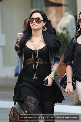 Demitzu (17) - Demi - March 16 - Shopping at Nordstrom in West Hollywood Ca