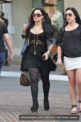 Demitzu (19) - Demi - March 16 - Shopping at Nordstrom in West Hollywood Ca