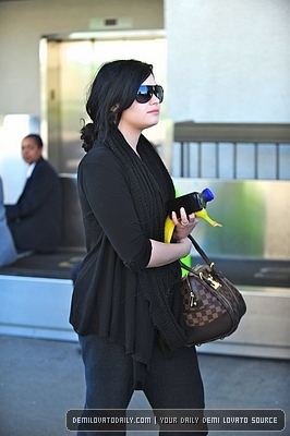 Demz (1) - Demi - April 1 - Arrives into LAX Airport