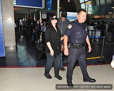 Demz (5) - Demi - April 1 - Arrives into LAX Airport