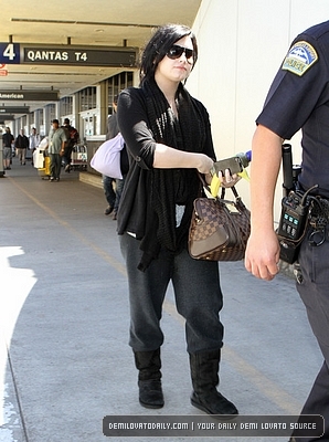 Demz (12) - Demi - April 1 - Arrives into LAX Airport