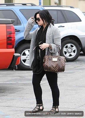 Demetria (12) - Demi - April 6 - Heading to a meeting in Studio City CA