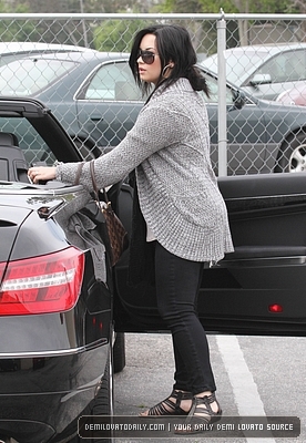 Demetria (24) - Demi - April 6 - Heading to a meeting in Studio City CA