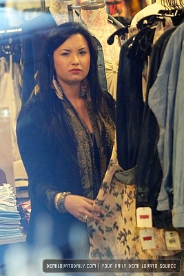 Demitzu - Demi - April 21 - Visits the Nine Zero One salon and shops at Urban Outfitters in Studio City CA