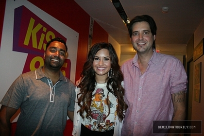 Demz - Demi - October 14 - Visits KiSS 925 FM Studios