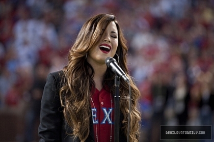 Demz (3) - Demi - October 24 - 2011 World Series Game 5 - St Louis Cardinals v Texas