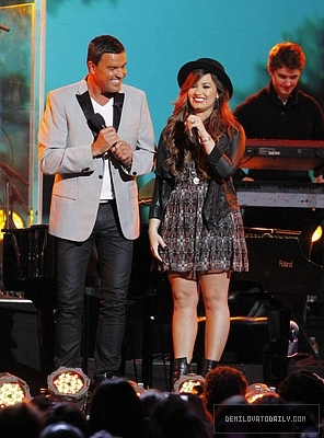 Demetria (17) - Demi - October 30 - Performs at the El Capitan Theater in Hollywood