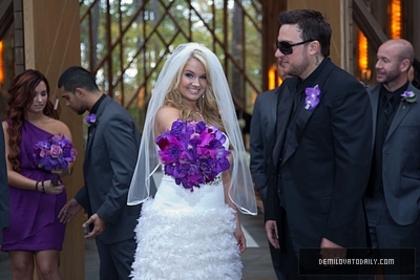 Demitzu (11) - Demi - November 12 - Tiffany Thornton  Christopher Carney Wedding