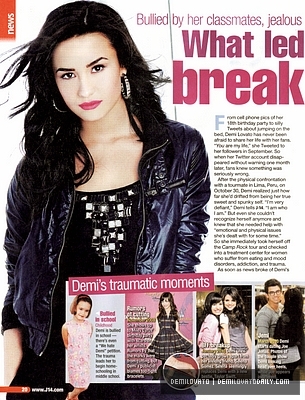 Demi - Demi - January 2011 - J-14 Magazine